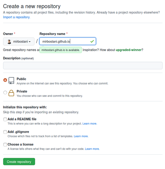 create-github-repository